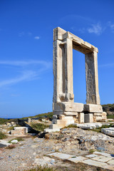 Fototapeta na wymiar Portara of Naxos