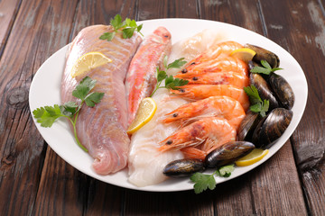 raw fish