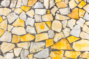 Fototapeta premium Variety of stones brickwork or masonry as background wall