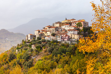 Colli al Volturno - pictorial small village in Molise, Italy