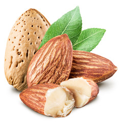 Almond nuts.