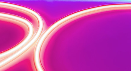 Neon light background copy-space