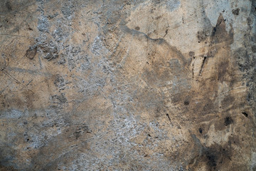 The concrete surface