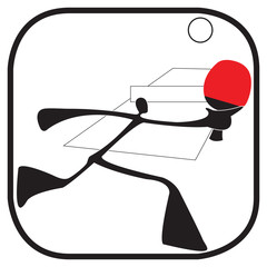 Table Tennis symbol