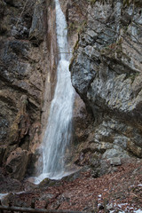 Kleiner Wasserfall in Österreich