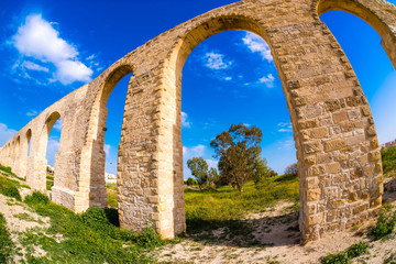 Kamares Aqueduct, Larnaca, Cyprus