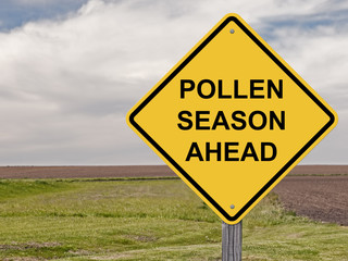 Caution - Pollen Season