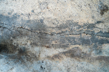 The concrete surface