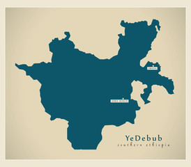Modern Map - YeDebub ET