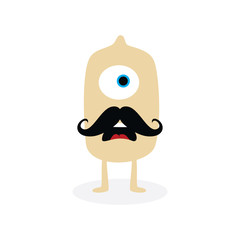 happy little monster