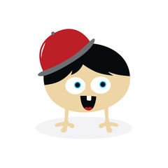 happy little monster