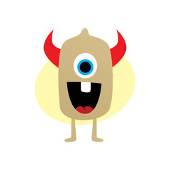 happy little monster