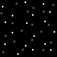 Pattern geometric monochrome minimalistic dots