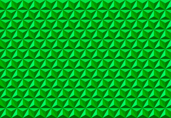 Abstract Triangle Texture Seamless Pattern Green