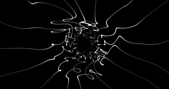 Tunnel Loop Seamless Abstract EDM Event Visual 