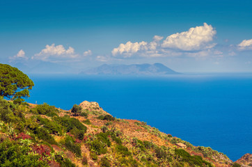 The coast,Tindari,Messina.