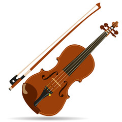 violin and bow - 105940346