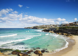 tamarama beach near bondi in sydney australia