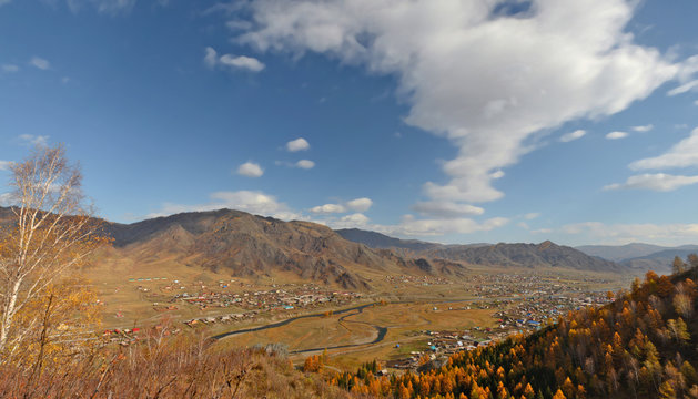 autumn Altai Mountains