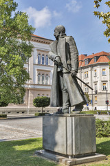 Rudolf Maister monument in Maribor, Slovenia.