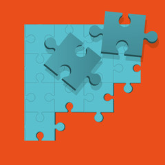 Puzzle icon design
