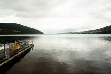 Naklejka na ściany i meble Loch Ness - Scotland