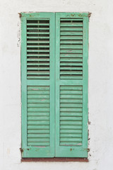 Old mediterranean window