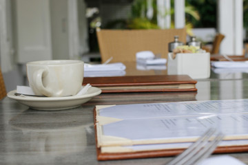 Food: Breakfast table