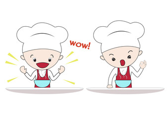 chef man cooking delicious food