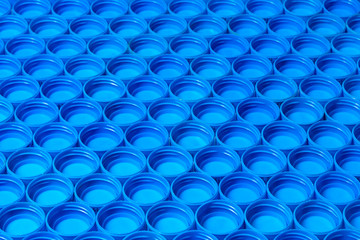 plastic blue cover