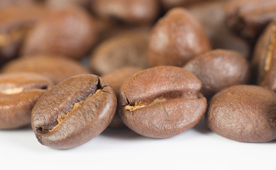 Coffee beans background image