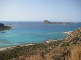 Bucht von Balos Kreta Griechenland