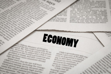 economy issue on newspaper
