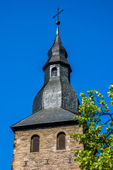 Fototapeta na wymiar Hattingen - Kirchturm