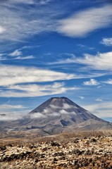 Fototapeta premium Tongariro Alpine Crossing Sights