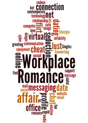 Workplace Romance, word cloud concept 5