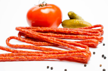 kabanos - polish thin sausages