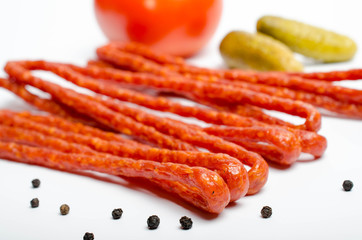 kabanos - polish thin sausages