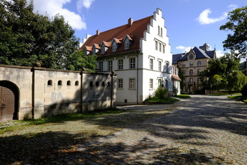 Kloster Schulpforte mit Klostergarten  in Schulpforte bei Naumbu