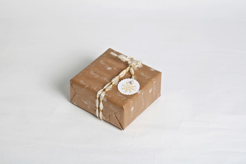 Merry Christmas Geschenkpaket, Aufsicht liegend