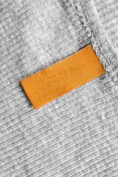 Yellow Clothes Label