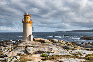 Fototapeta na wymiar Lighthouse of Muxia, Costa da morte, Galicia, Spain