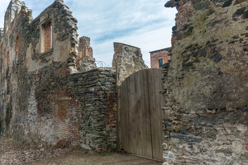 Ruine einer Burg