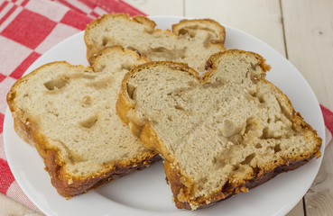 Traditional dutch sugar bread