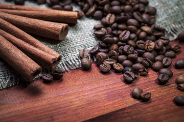 coffee grains as a heart I love to coffee