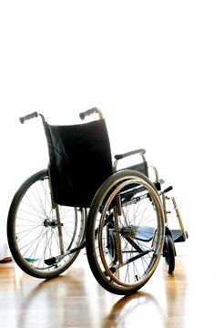 wheelchair for transport of disabled people