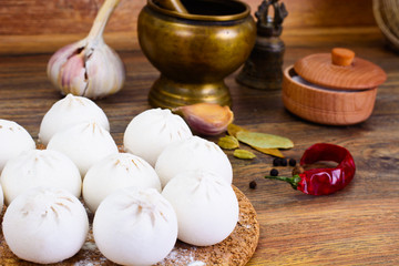 Khinkali National Dish of Georgian Cuisine