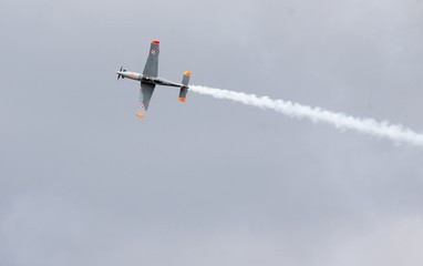 Acrobatic team jet