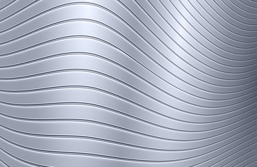3D aluminum metal abstract background