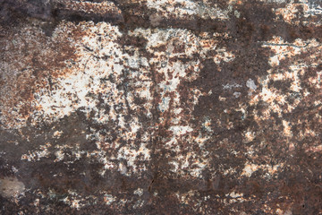 wheathered rust steel texture background